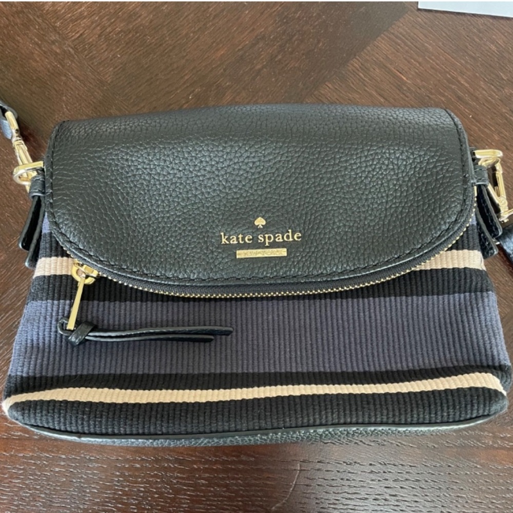 Kate Spade Harlan Blue Blazer Cross Body Purse